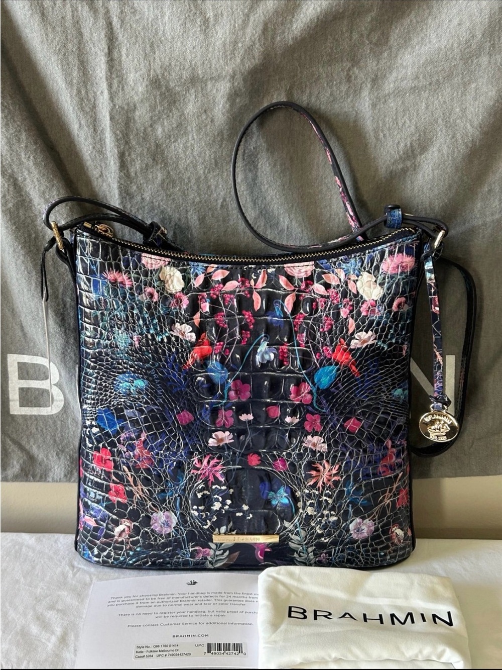 BRAHMIN KATIE FOLKTALE MELBOURNE crossbody bag